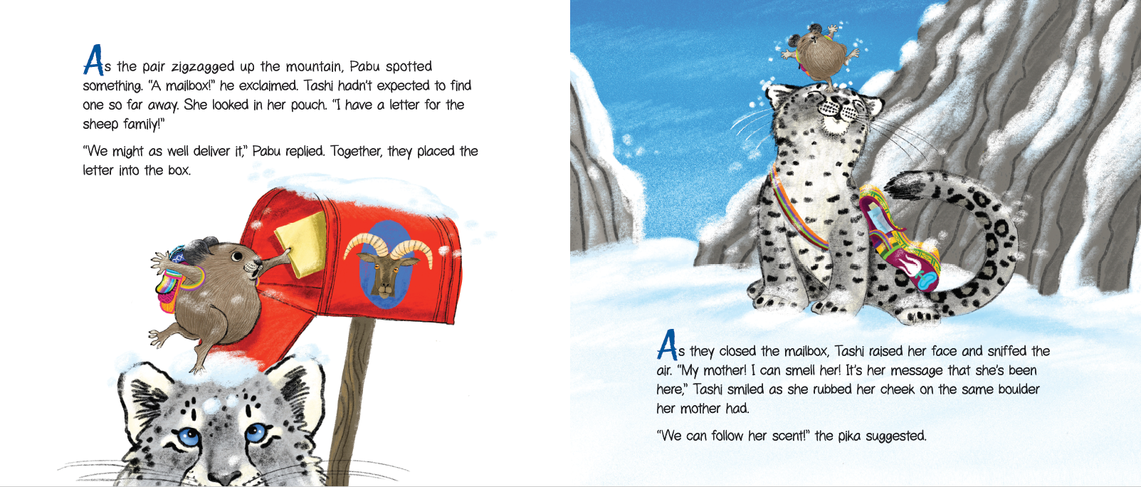 A Letter from Tashi: A Snow Leopard Tale