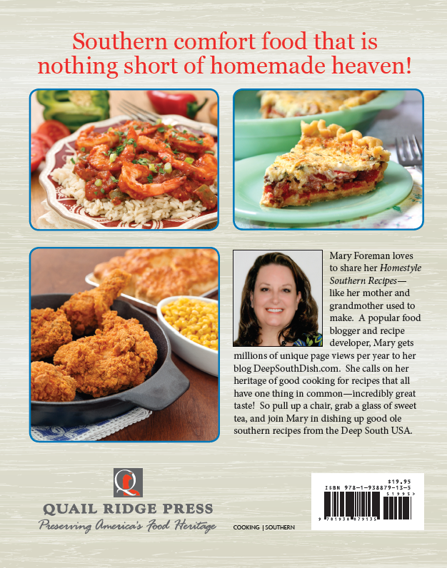 Southern Cookbook Deep South Dish: Homestyle Southern Recipes – Capen Publishing Company ...